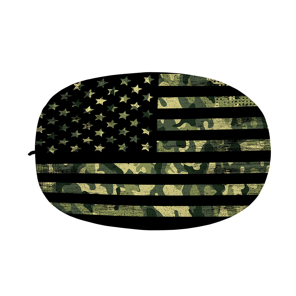 Camouflage American Flag Print Car Side Mirror Covers