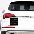 Camouflage American Flag Print Car Sticker