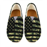 Camouflage American Flag Print Casual Shoes