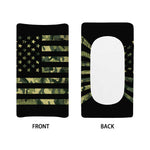 Camouflage American Flag Print Changing Pad Cover