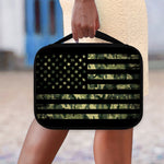 Camouflage American Flag Print Classic Bible Case