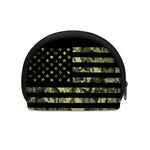 Camouflage American Flag Print Coin Purse