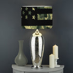 Camouflage American Flag Print Drum Lamp Shade