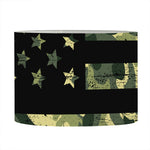 Camouflage American Flag Print Drum Lamp Shade