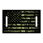 Camouflage American Flag Print Golf Cart Seat Cover