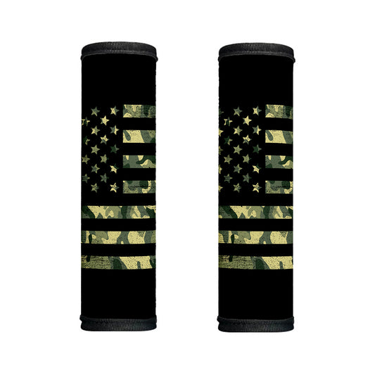 Camouflage American Flag Print Handle Covers