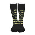 Camouflage American Flag Print Long Socks
