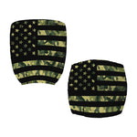 Camouflage American Flag Print Office Chair Cover