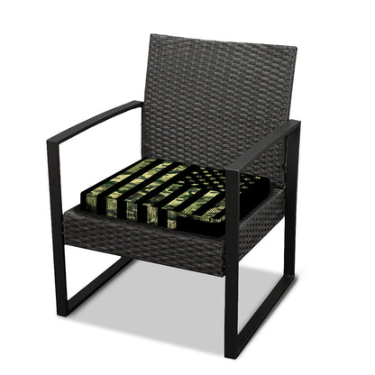 Camouflage American Flag Print Outdoor Seat Cushion Cover