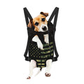Camouflage American Flag Print Pet Carrier Backpack