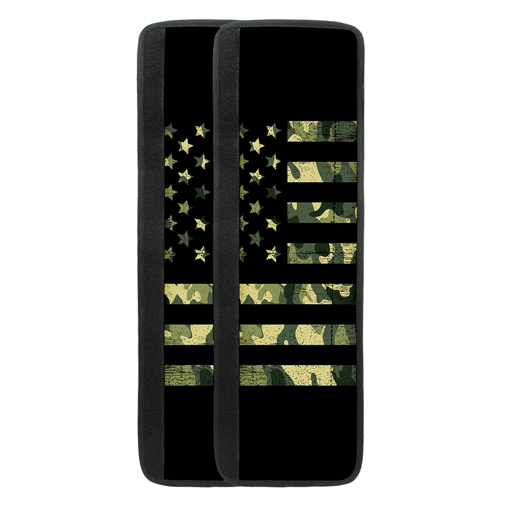 Camouflage American Flag Print Refrigerator Handle Covers