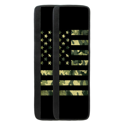 Camouflage American Flag Print Refrigerator Handle Covers
