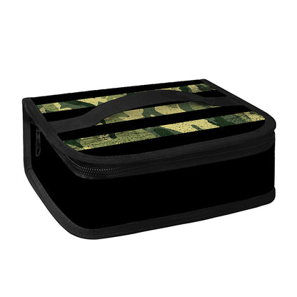 Camouflage American Flag Print Small Lunch Bag