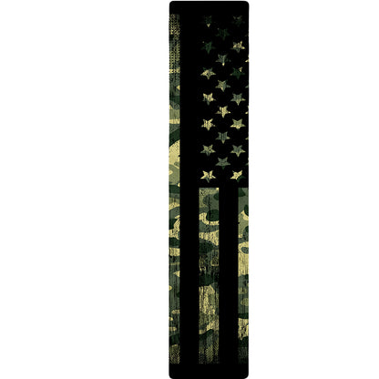 Camouflage American Flag Print Table Runner