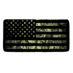 Camouflage American Flag Print Towel