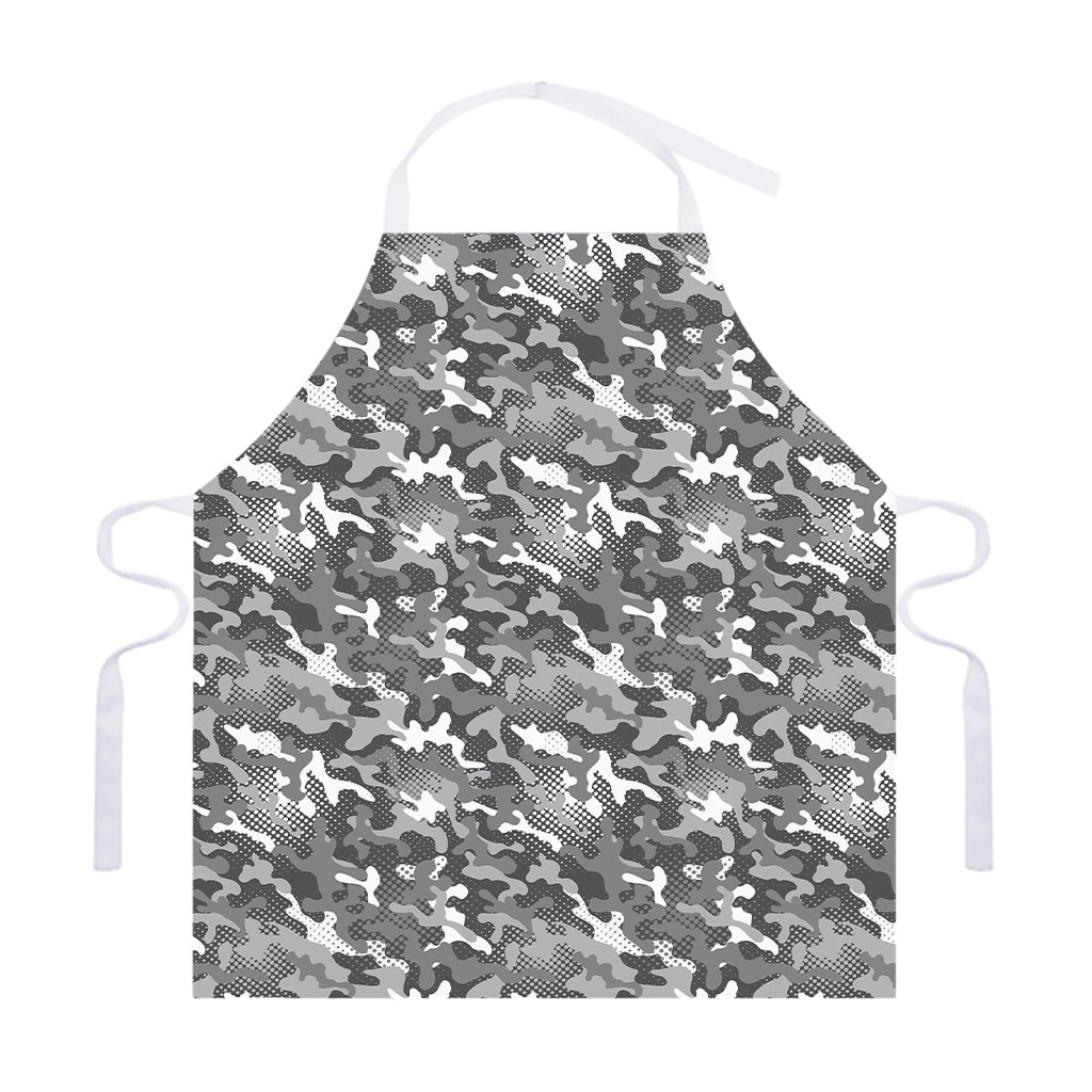 Camouflage Dazzle Pattern Print Adjustable Apron