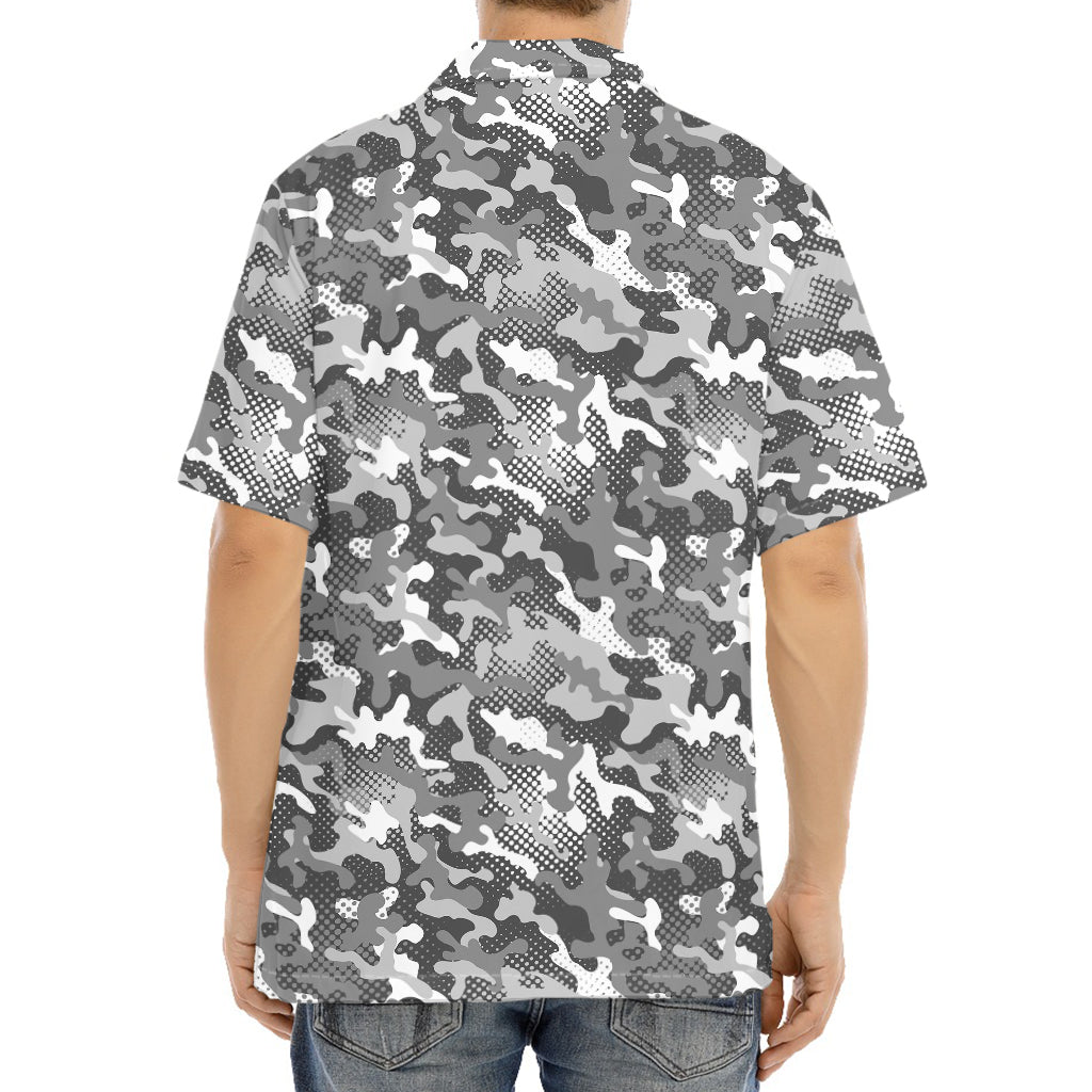 Camouflage Dazzle Pattern Print Aloha Shirt