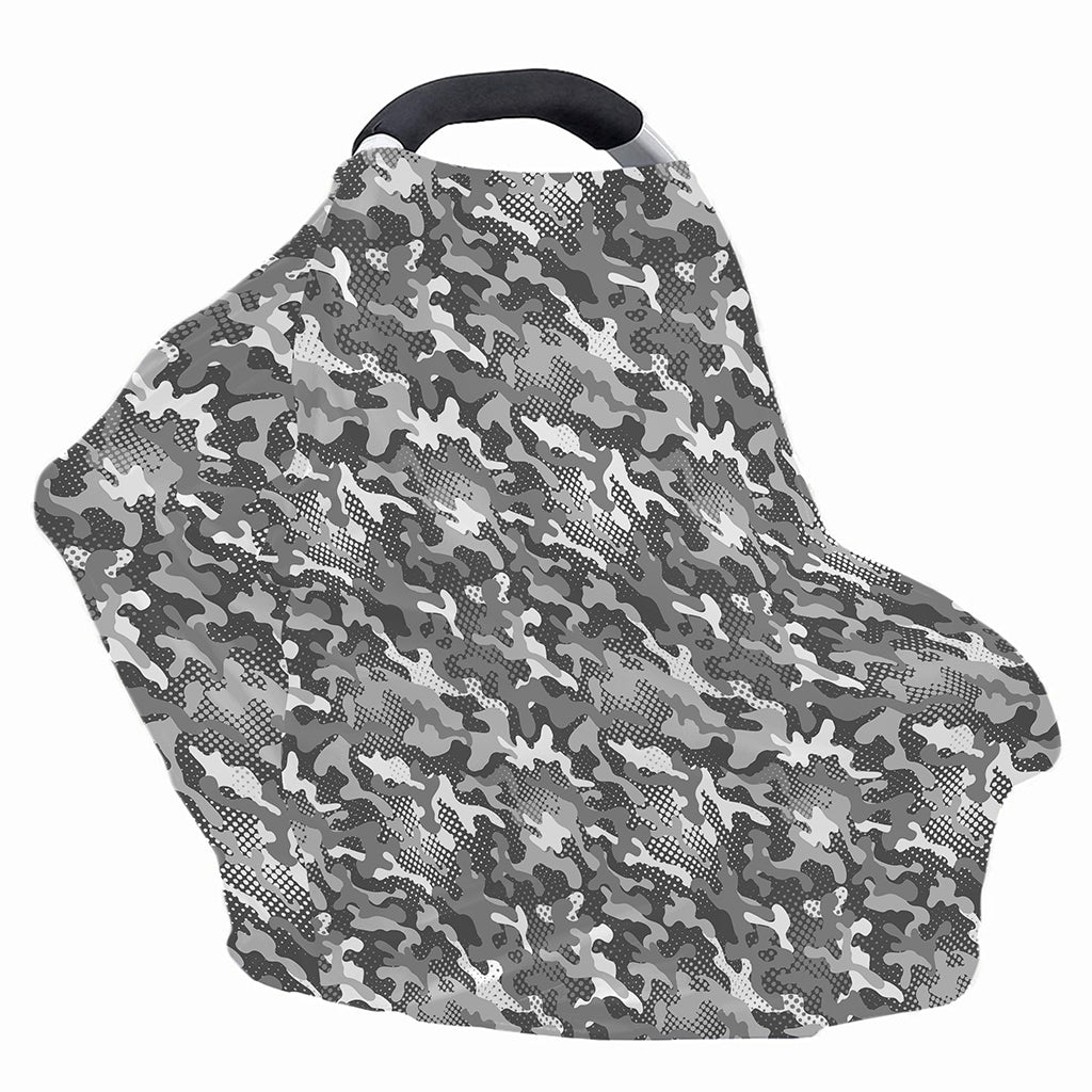 Camouflage Dazzle Pattern Print Baby Seat Cover