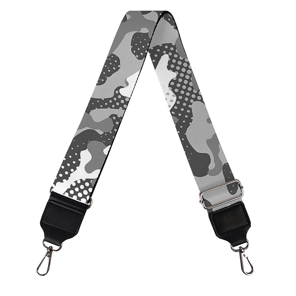 Camouflage Dazzle Pattern Print Bag Strap