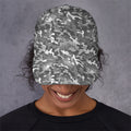 Camouflage Dazzle Pattern Print Baseball Cap