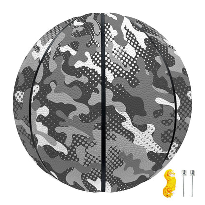 Camouflage Dazzle Pattern Print Basketball