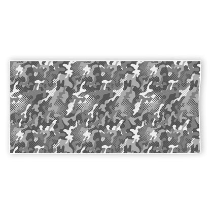 Camouflage Dazzle Pattern Print Beach Towel