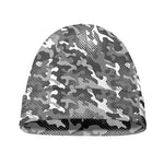 Camouflage Dazzle Pattern Print Beanie