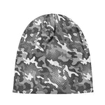 Camouflage Dazzle Pattern Print Beanie