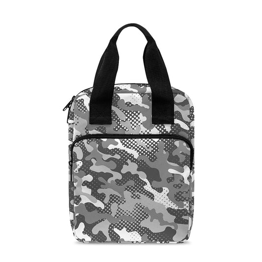 Camouflage Dazzle Pattern Print Bible Tote Bag
