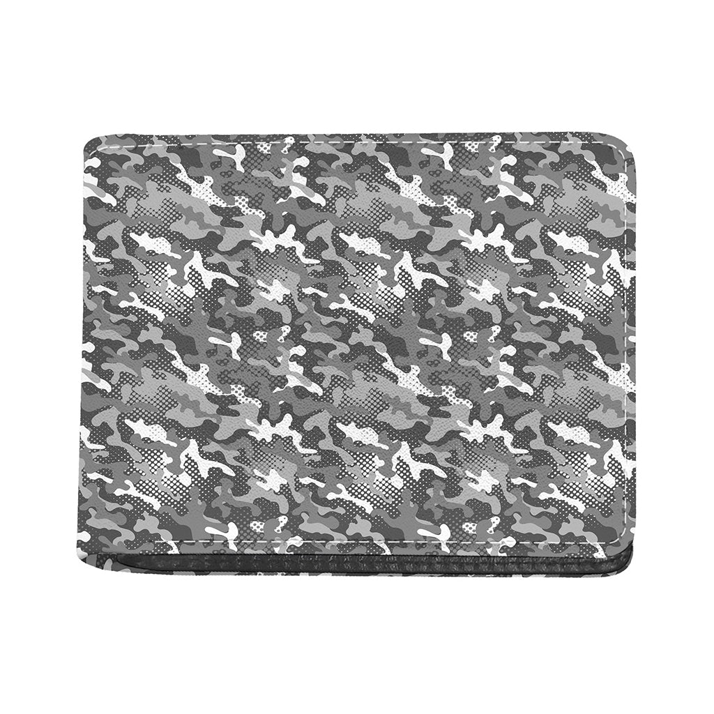 Camouflage Dazzle Pattern Print Bifold Wallet