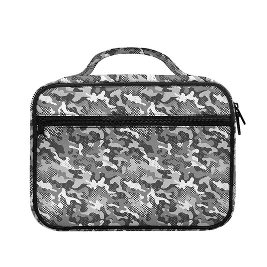 Camouflage Dazzle Pattern Print Briefcase Bible Bag