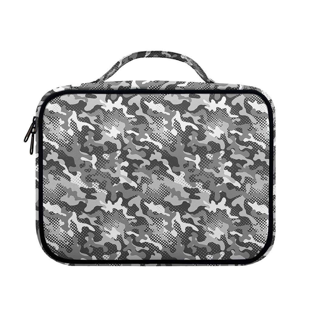 Camouflage Dazzle Pattern Print Briefcase Bible Bag
