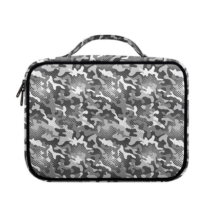 Camouflage Dazzle Pattern Print Briefcase Bible Bag