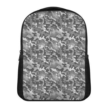 Camouflage Dazzle Pattern Print Casual Backpack