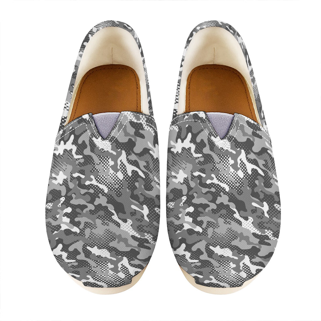 Camouflage Dazzle Pattern Print Casual Shoes