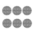 Camouflage Dazzle Pattern Print Coaster Set