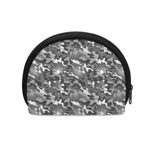 Camouflage Dazzle Pattern Print Coin Purse
