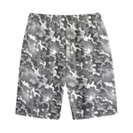 Camouflage Dazzle Pattern Print Cotton Shorts