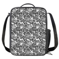 Camouflage Dazzle Pattern Print Crossbody Lunch Bag