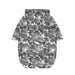 Camouflage Dazzle Pattern Print Dog Zip Up Hoodie