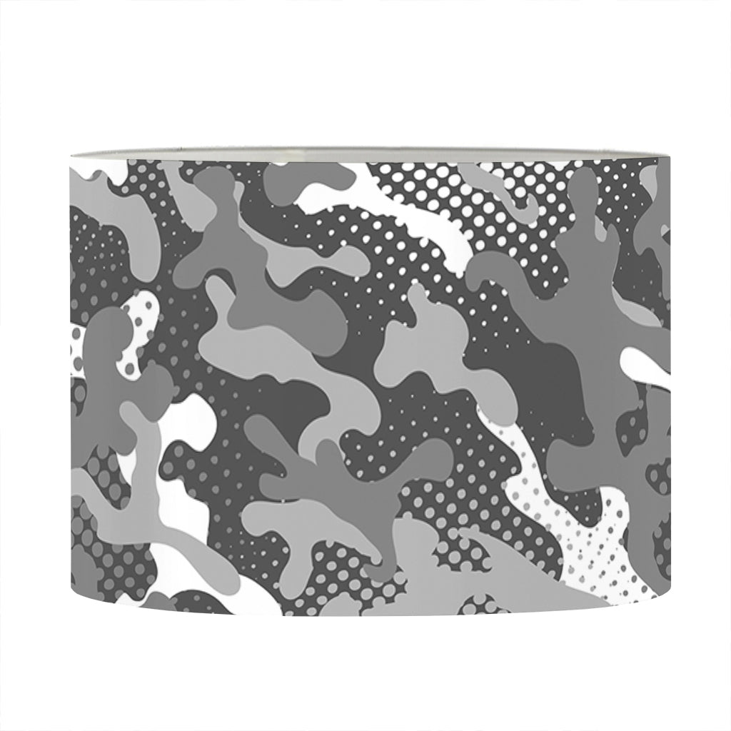 Camouflage Dazzle Pattern Print Drum Lamp Shade