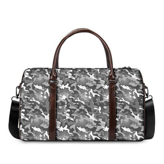 Camouflage Dazzle Pattern Print Duffle Bag