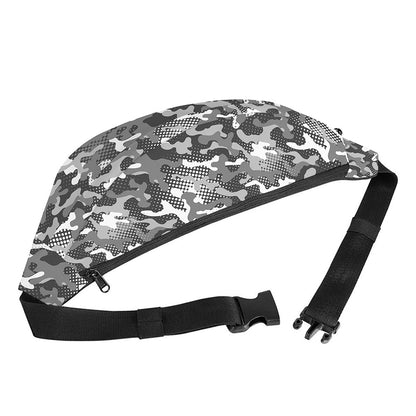 Camouflage Dazzle Pattern Print Fanny Pack