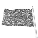 Camouflage Dazzle Pattern Print Flag
