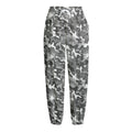 Camouflage Dazzle Pattern Print Fleece Lined Knit Pants