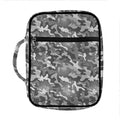 Camouflage Dazzle Pattern Print Front Pocket Bible Bag