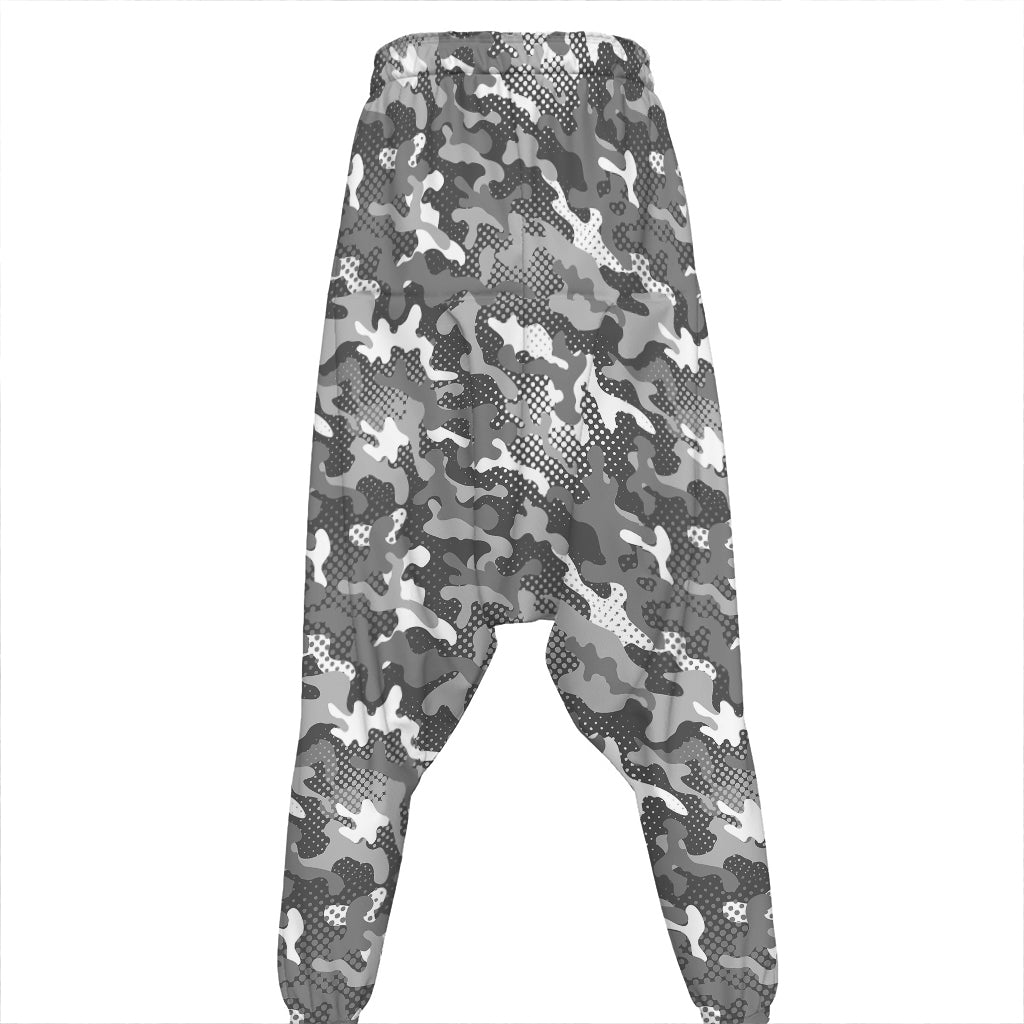 Camouflage Dazzle Pattern Print Hammer Pants