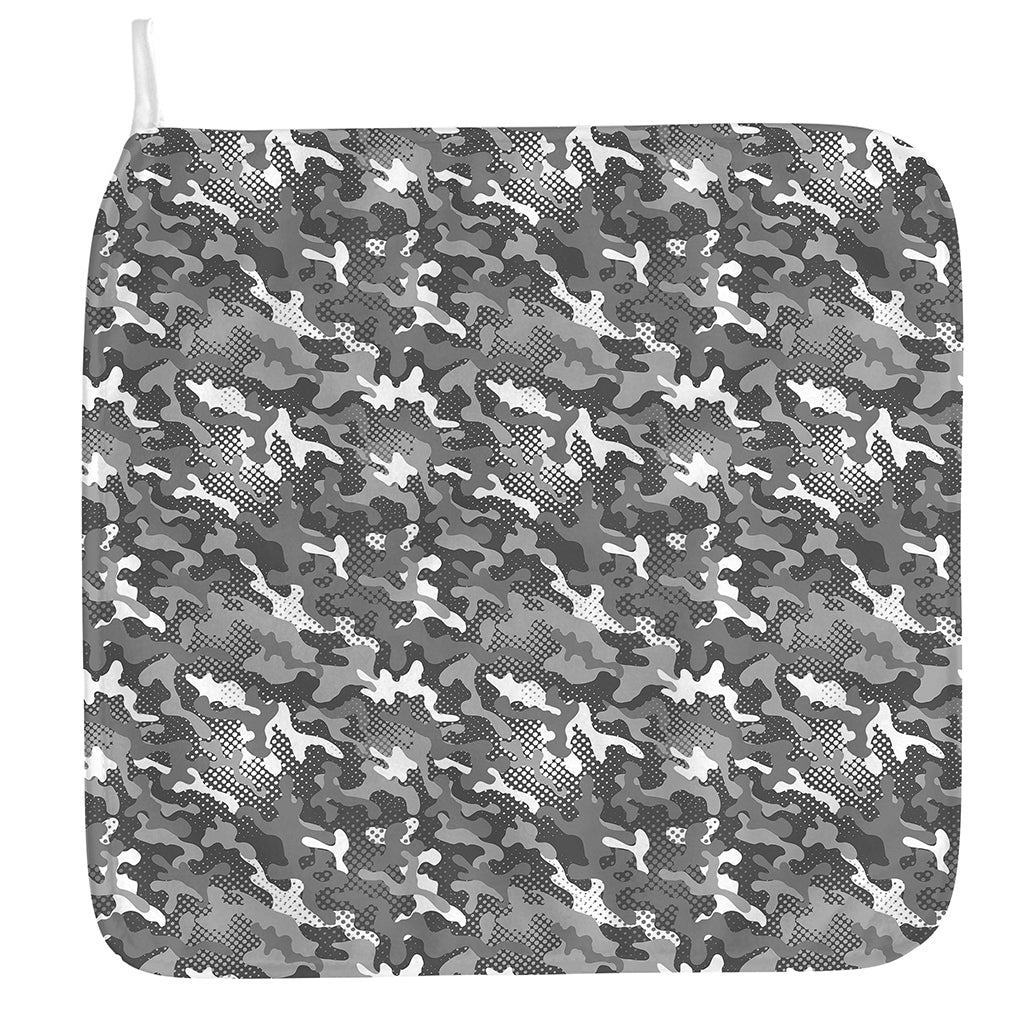 Camouflage Dazzle Pattern Print Hand Towel