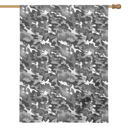 Camouflage Dazzle Pattern Print House Flag