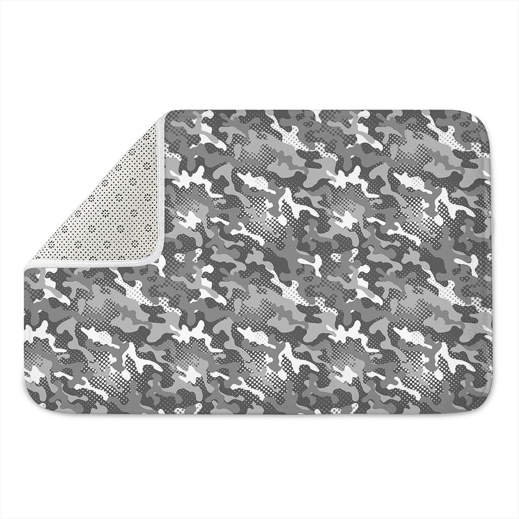 Camouflage Dazzle Pattern Print Indoor Door Mat